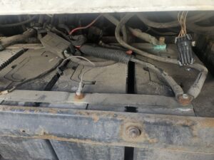 checking batteries for leakage and corrosion